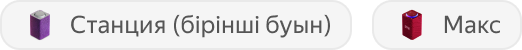 Бірінші буын Станциясы және Макс Станциясы